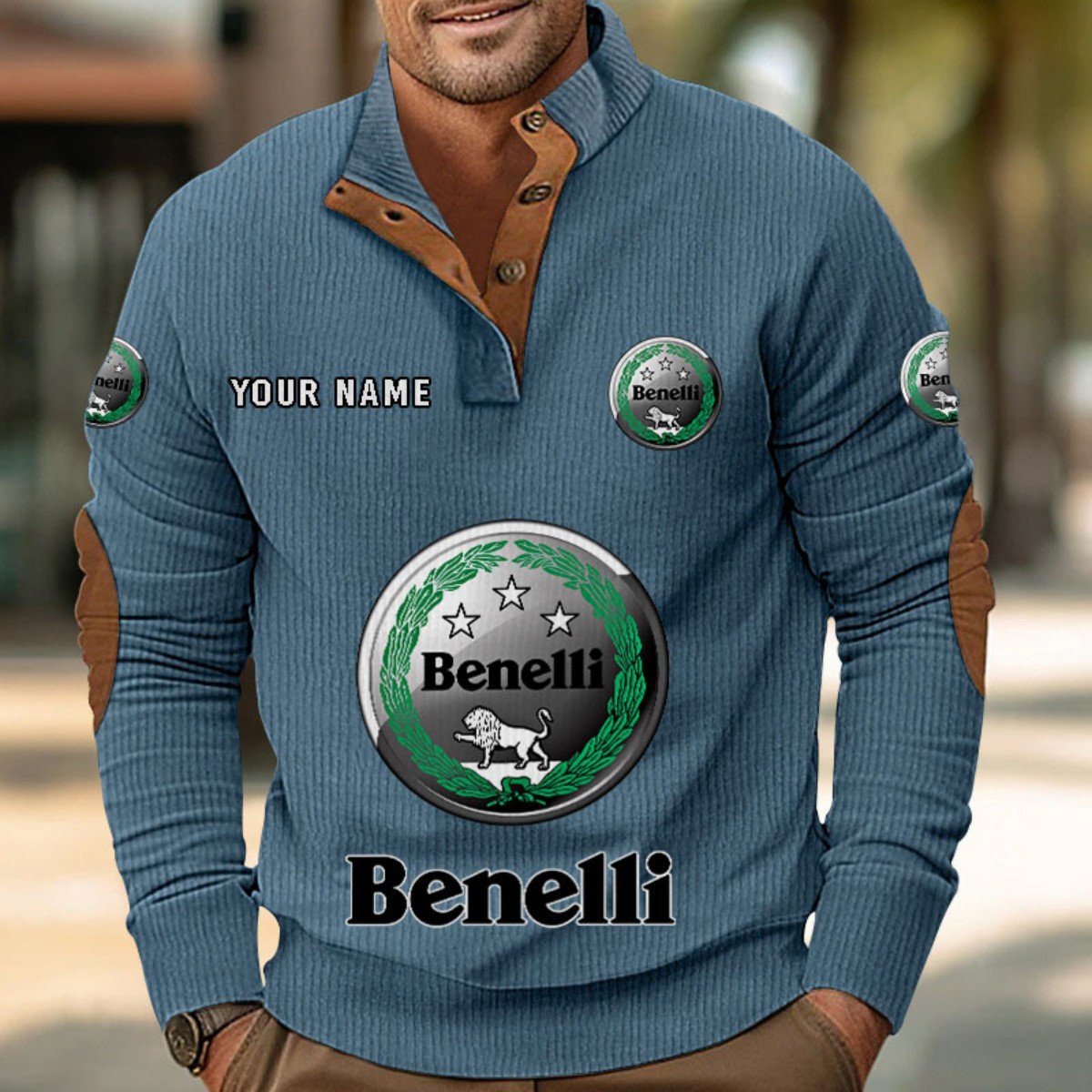 Benelli Motorcycles Strickpullover – Bild 10