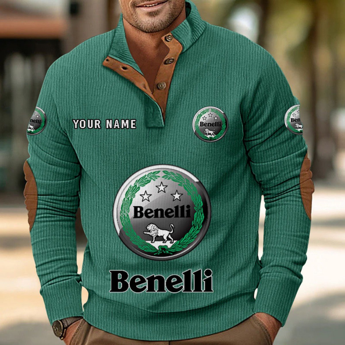 Benelli Motorcycles Strickpullover