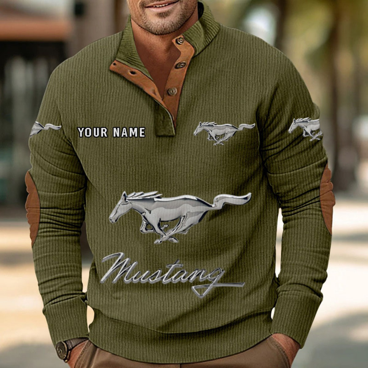 Ford Mustang Strickpullover – Bild 8