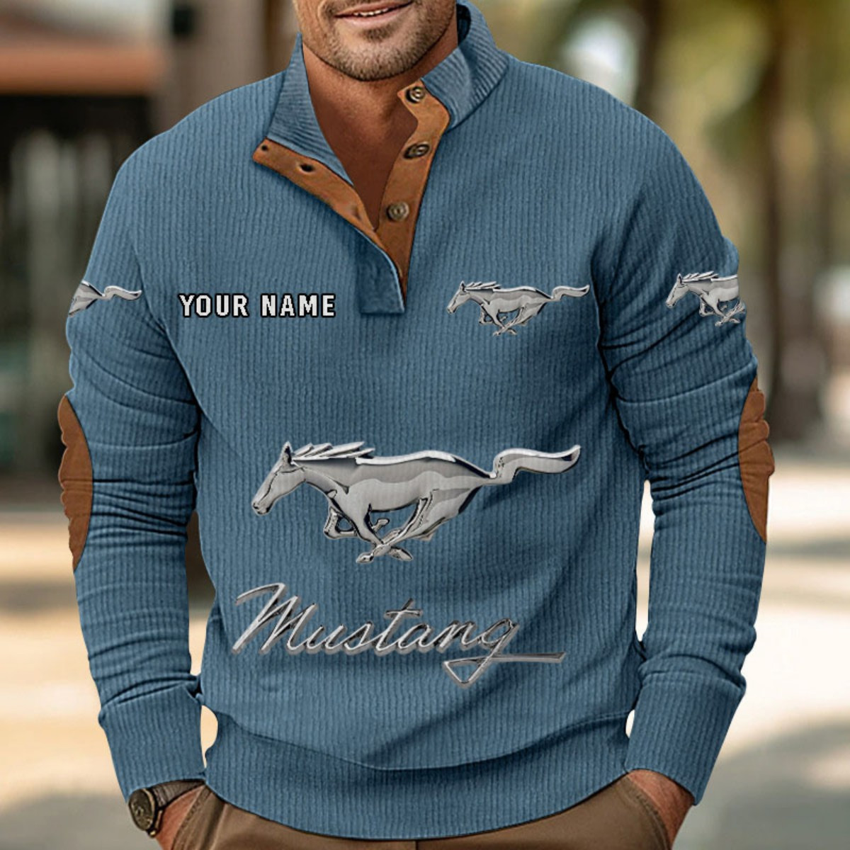 Ford Mustang Strickpullover – Bild 9