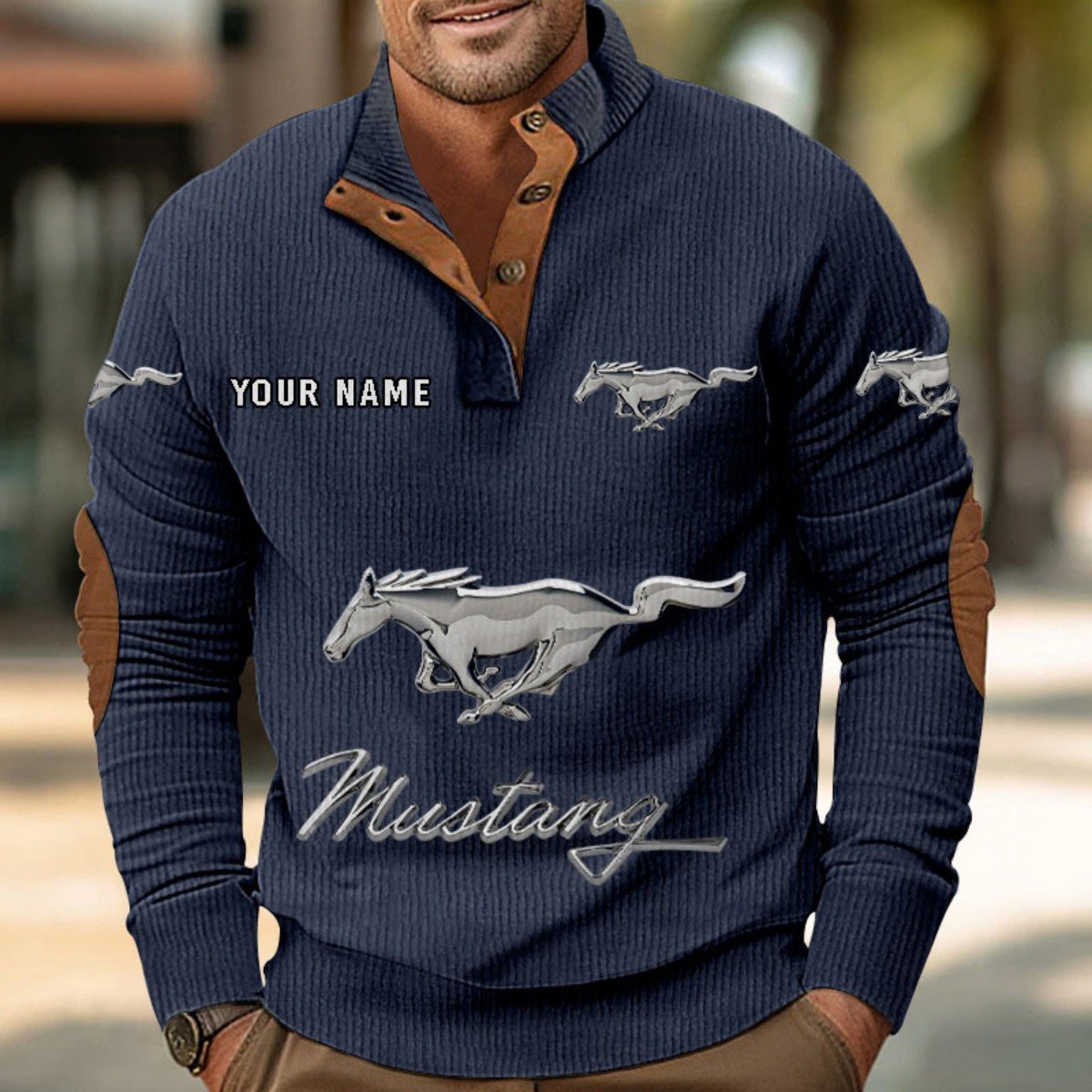 Ford Mustang Strickpullover – Bild 2