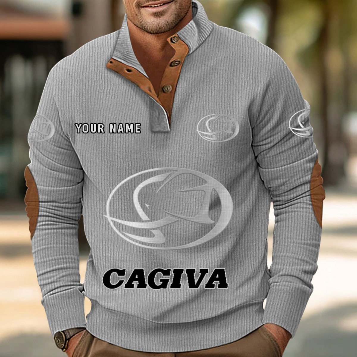 Cagiva Motorcycles Strickpullover – Bild 6