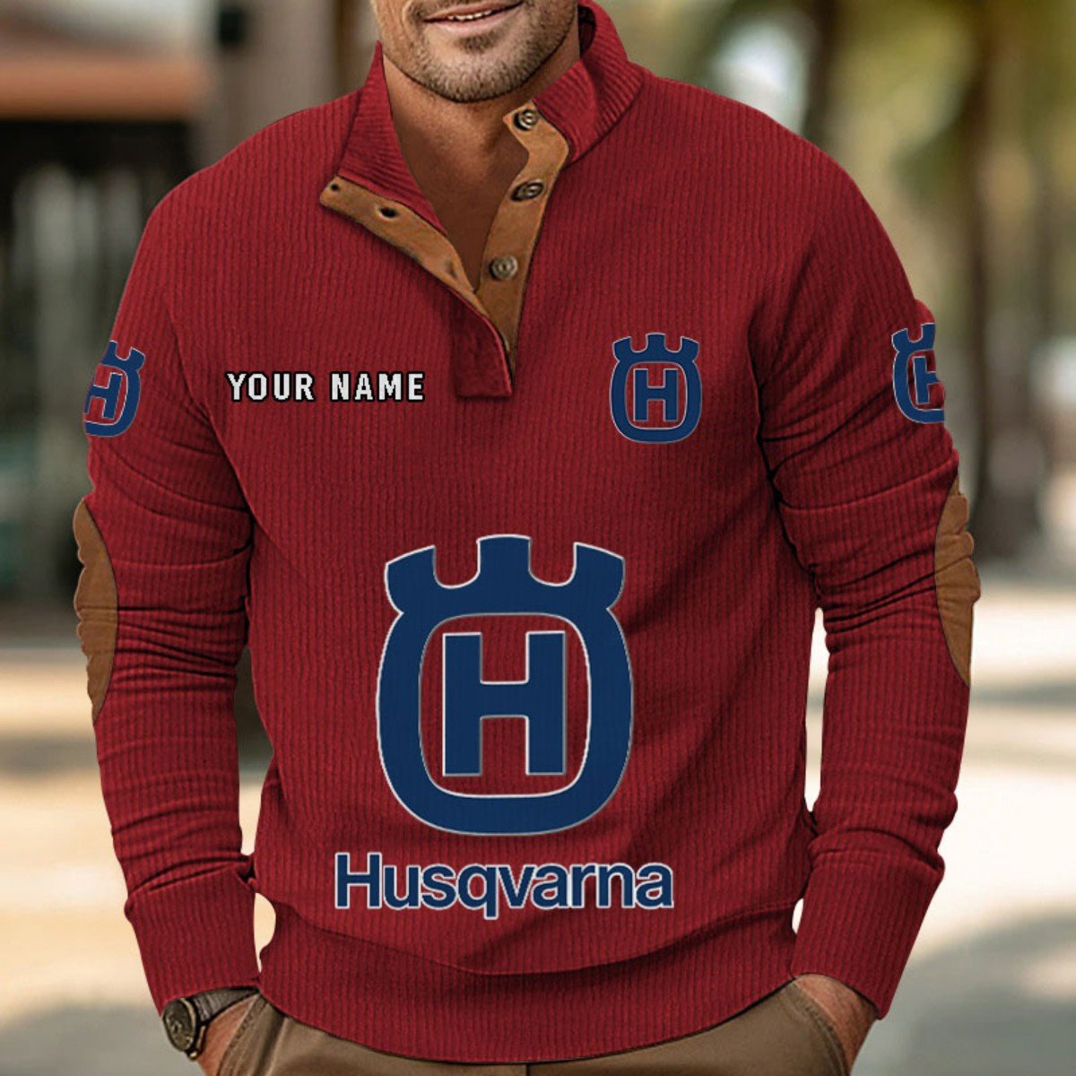 Husqvarna Motorcycles Strickpullover – Bild 3