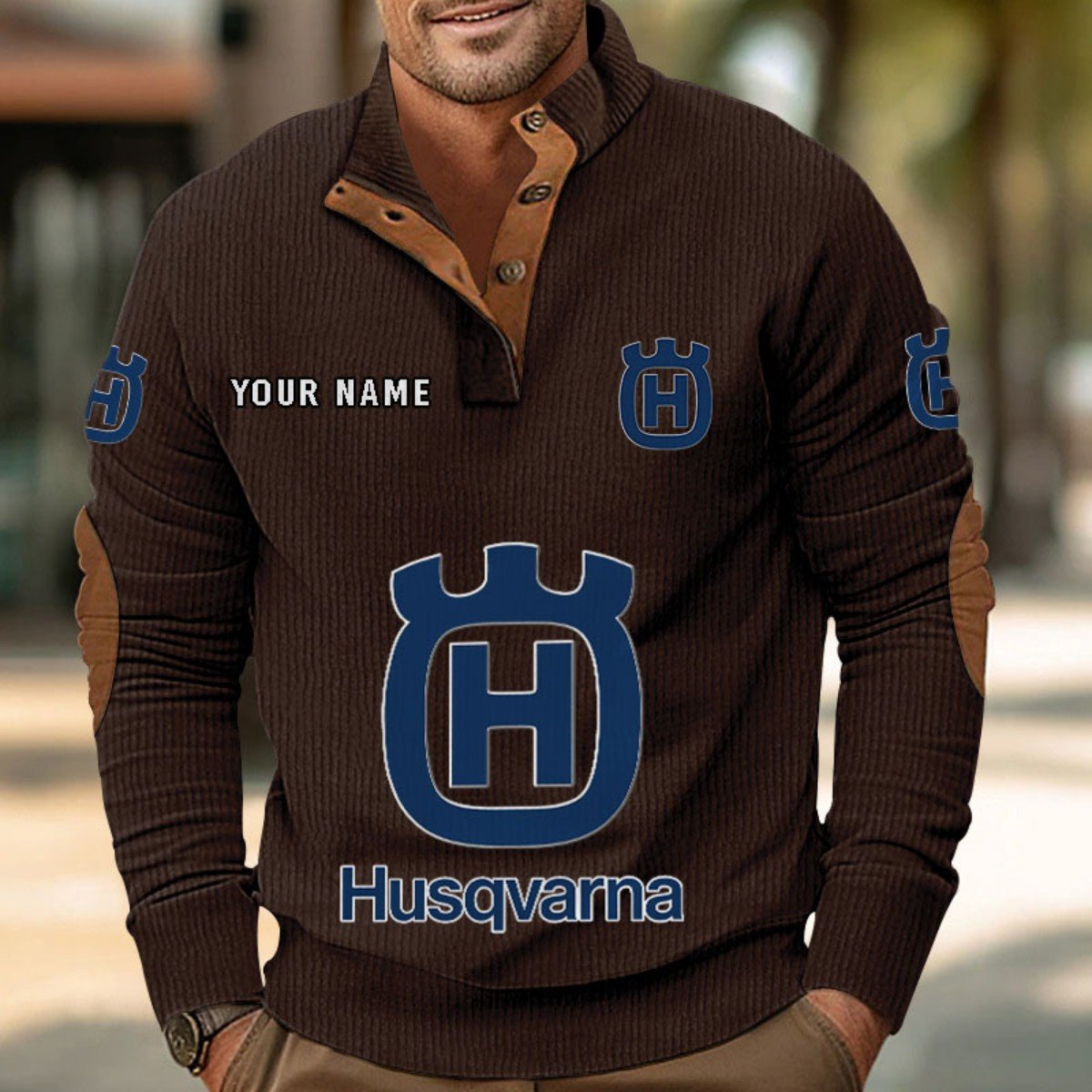 Husqvarna Motorcycles Strickpullover – Bild 4