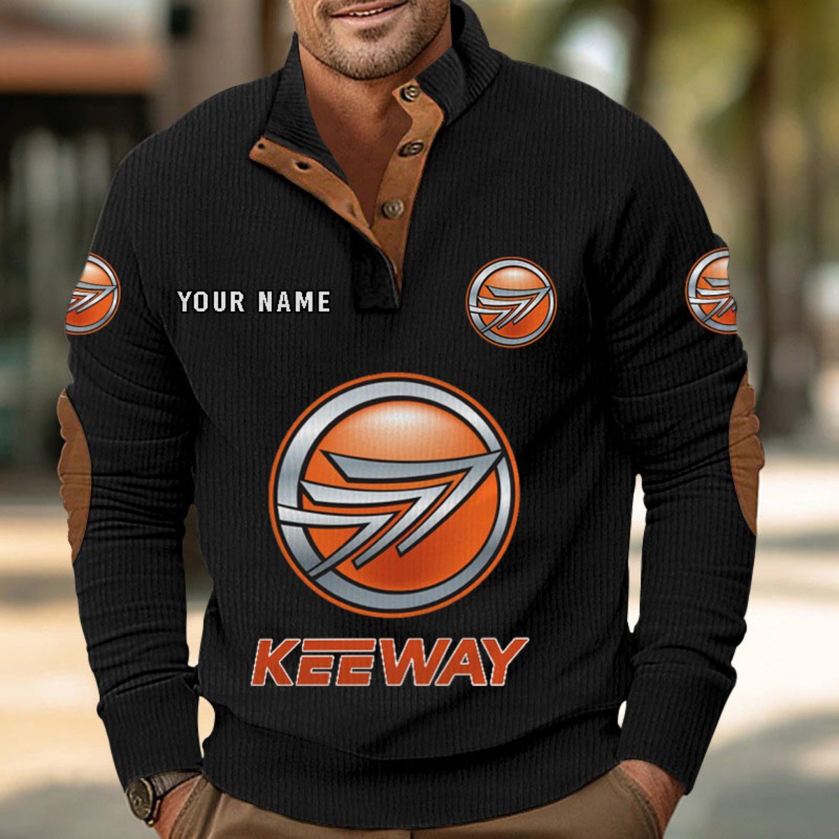 Keeway Motorcycles Strickpullover – Bild 3