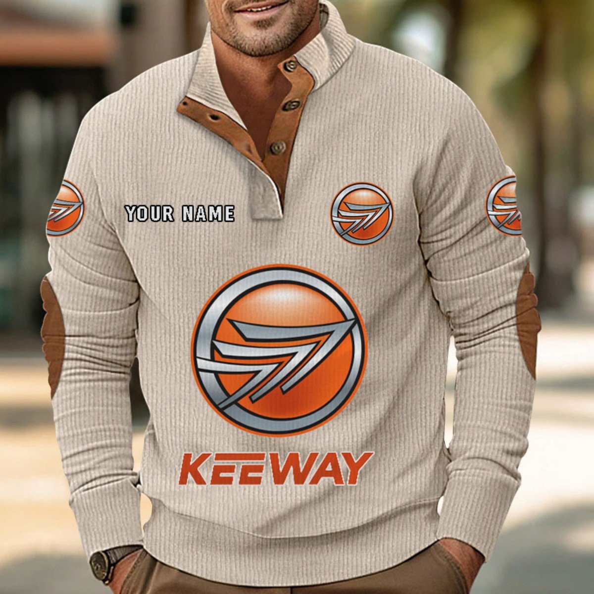 Keeway Motorcycles Strickpullover – Bild 5