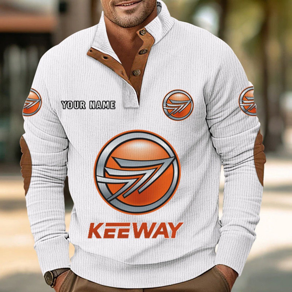 Keeway Motorcycles Strickpullover – Bild 7
