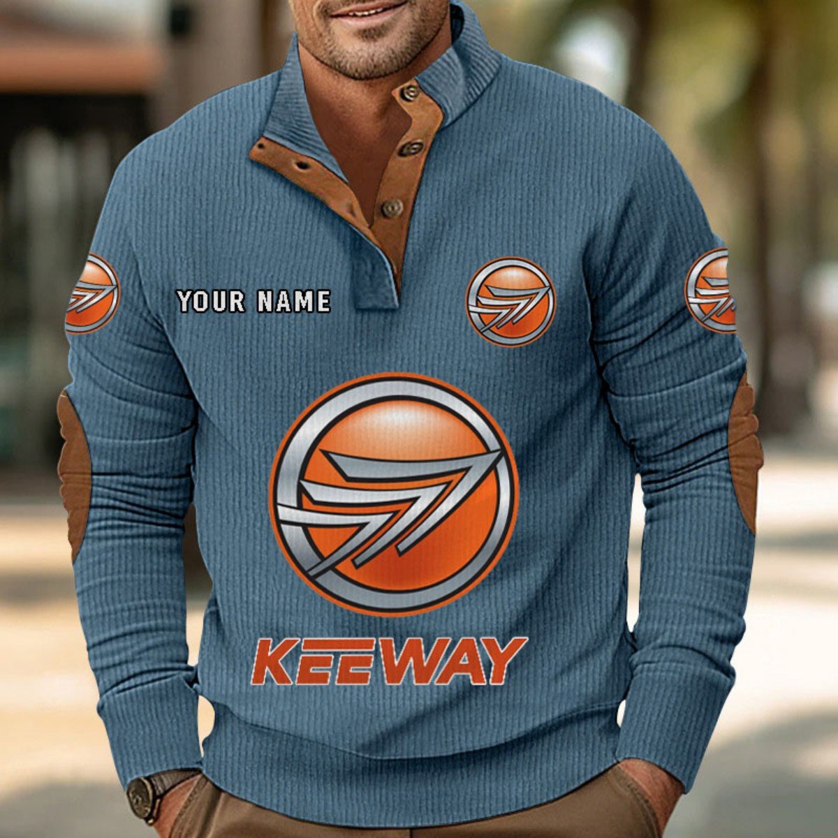 Keeway Motorcycles Strickpullover – Bild 9
