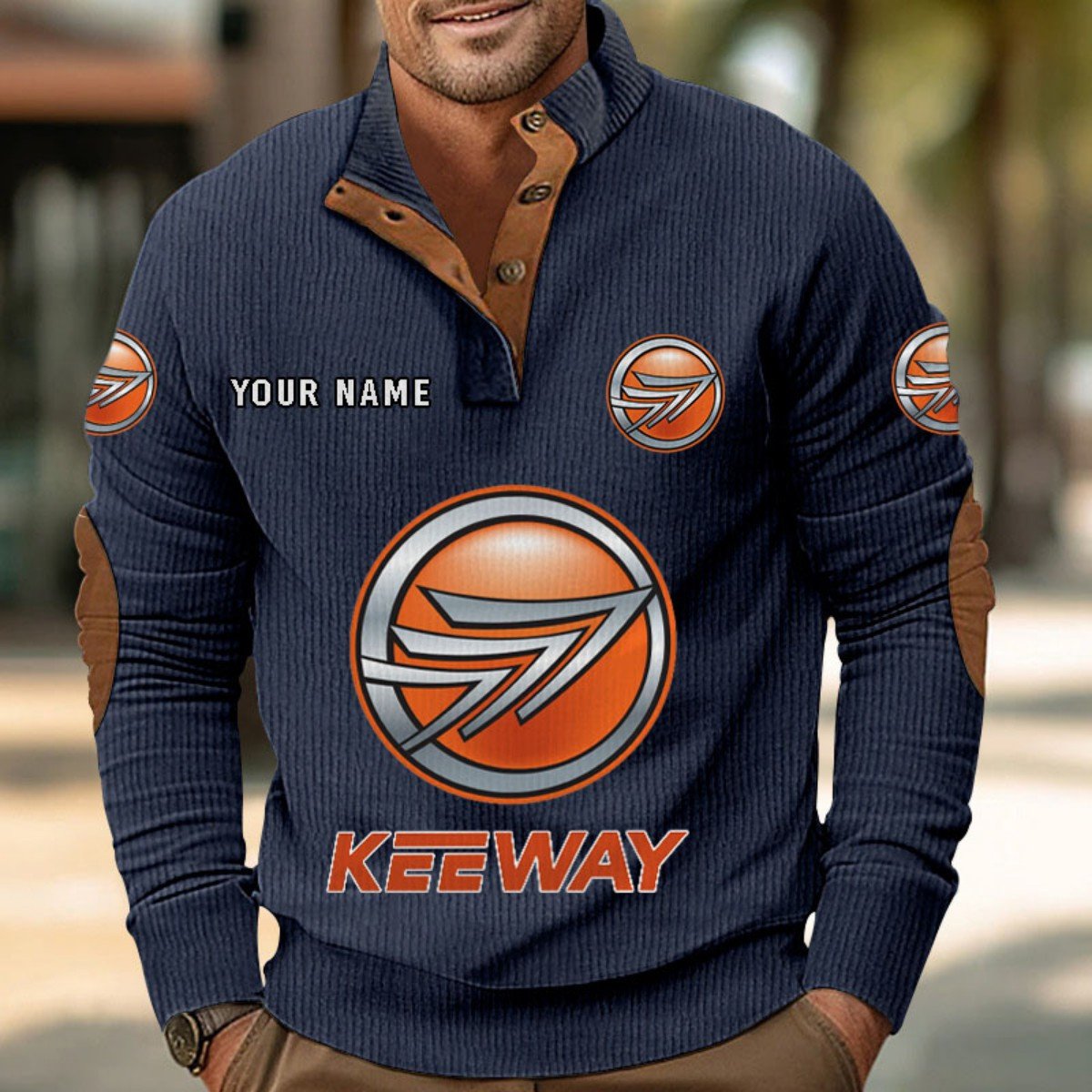 Keeway Motorcycles Strickpullover – Bild 2