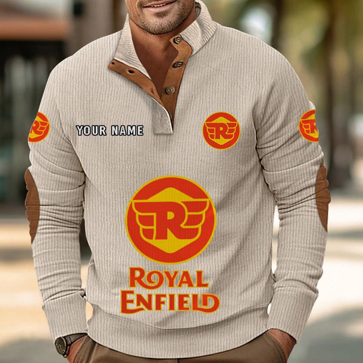 Royal Enfield Strickpullover – Bild 5