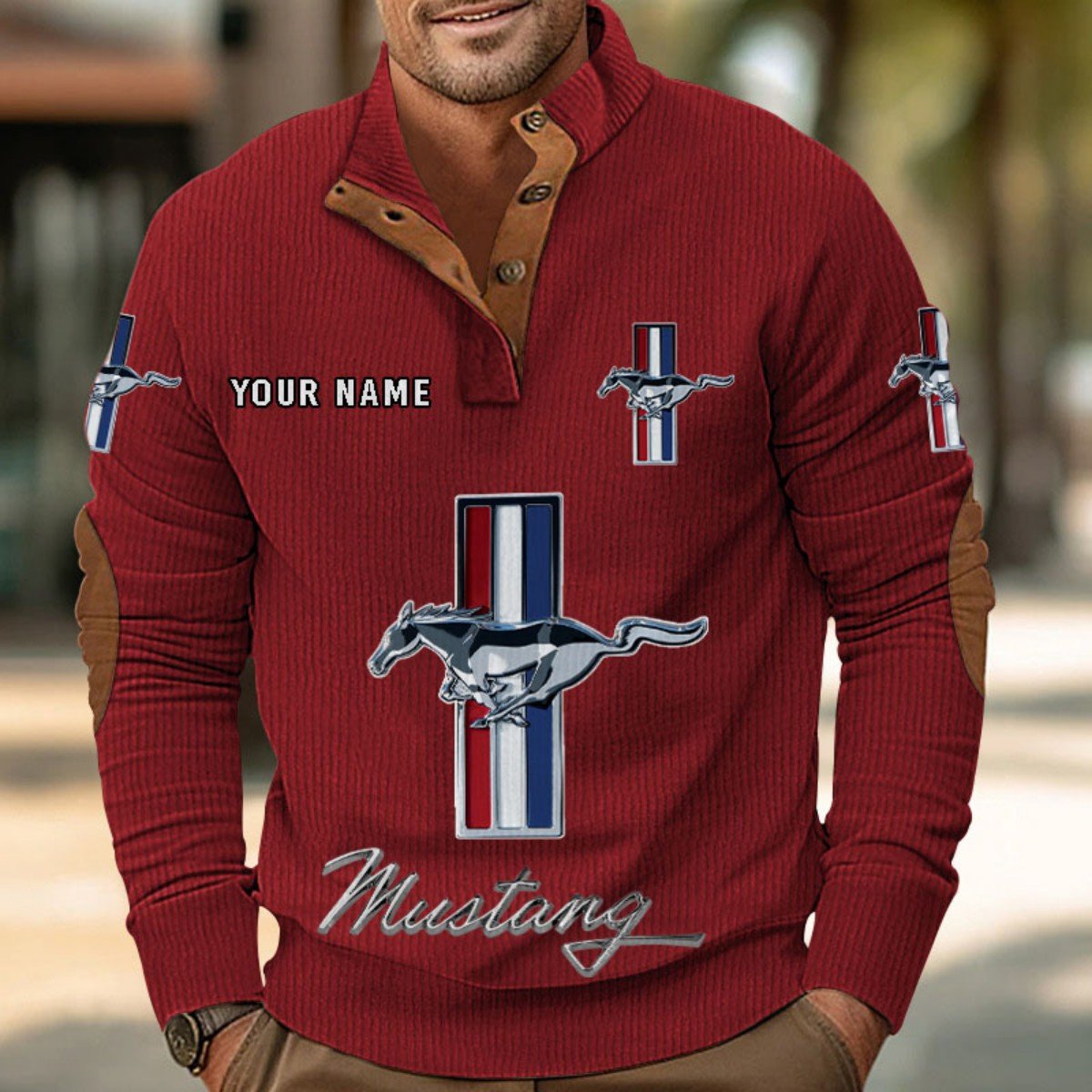 Ford Mustang Strickpullover – Bild 3