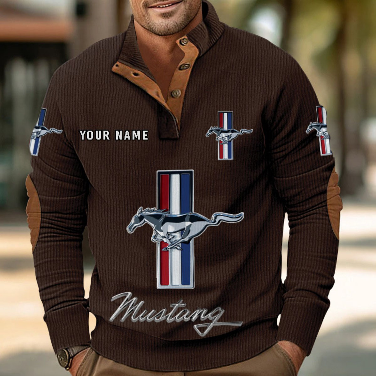 Ford Mustang Strickpullover – Bild 4