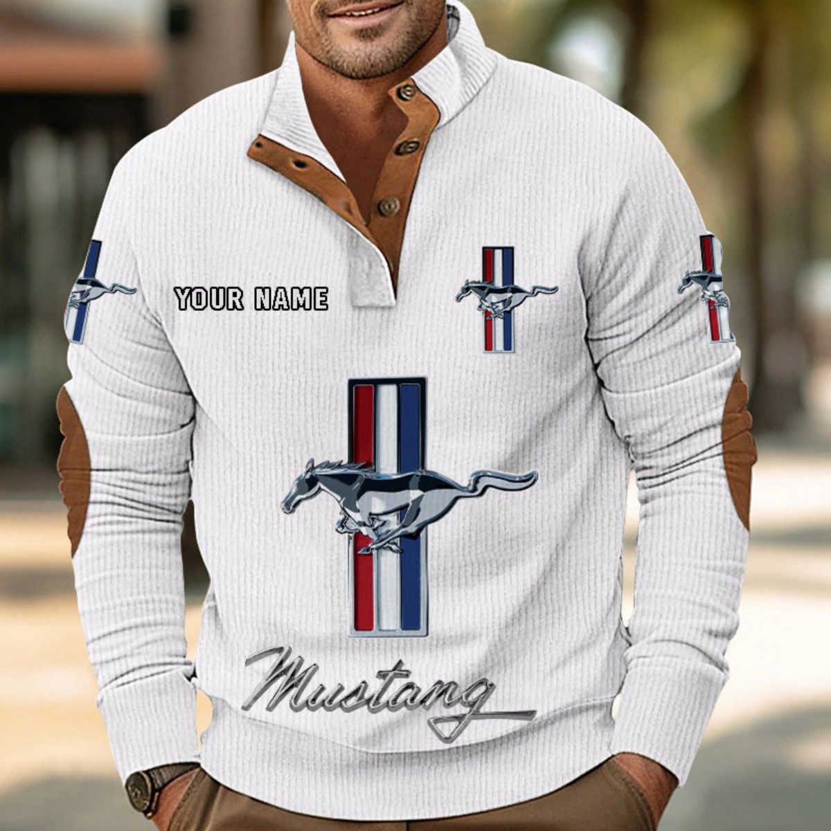 Ford Mustang Strickpullover – Bild 7