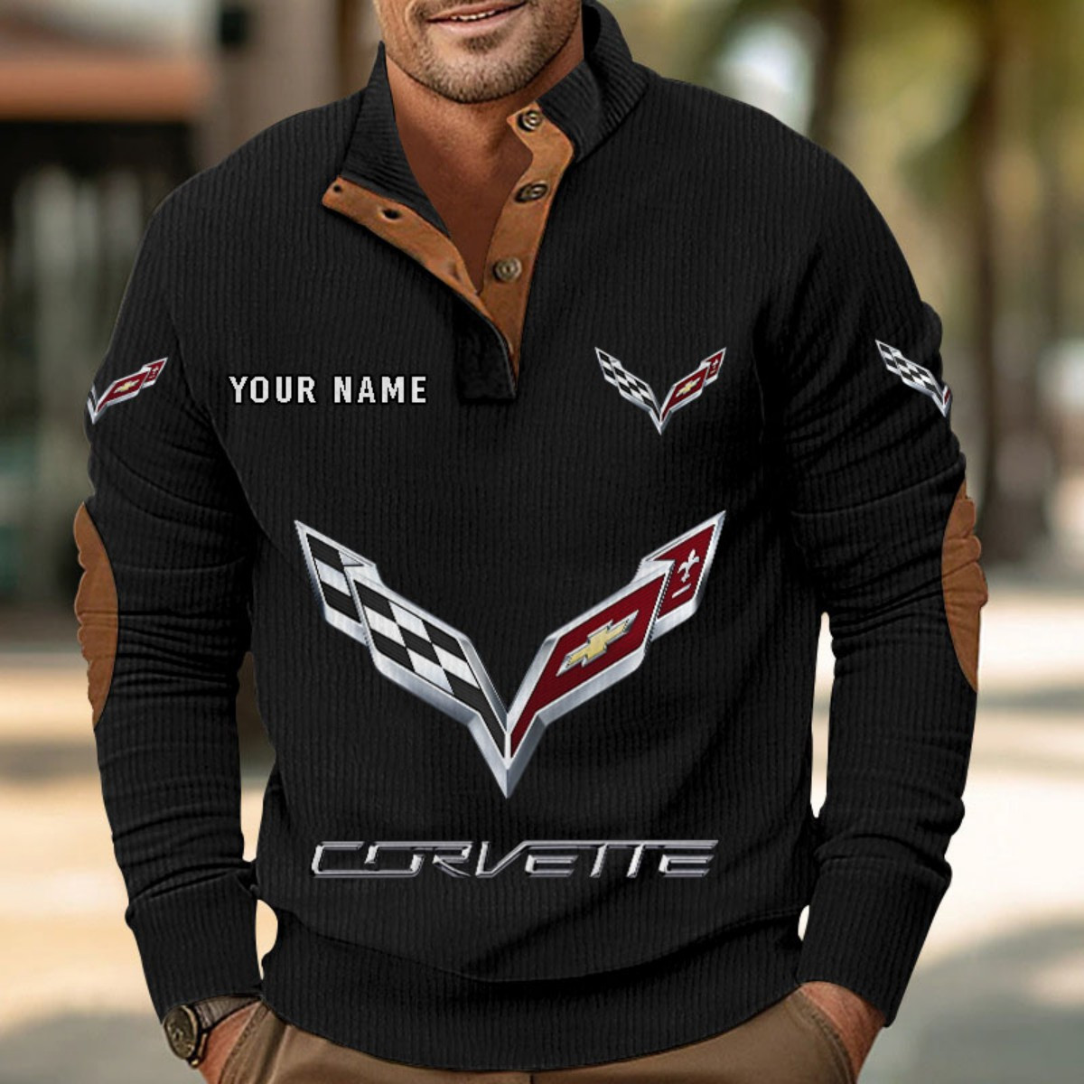 Corvette C7 Strickpullover – Bild 3