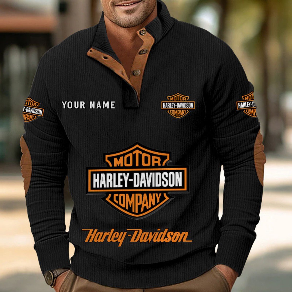 Harley-Davidson Strickpullover – Bild 3