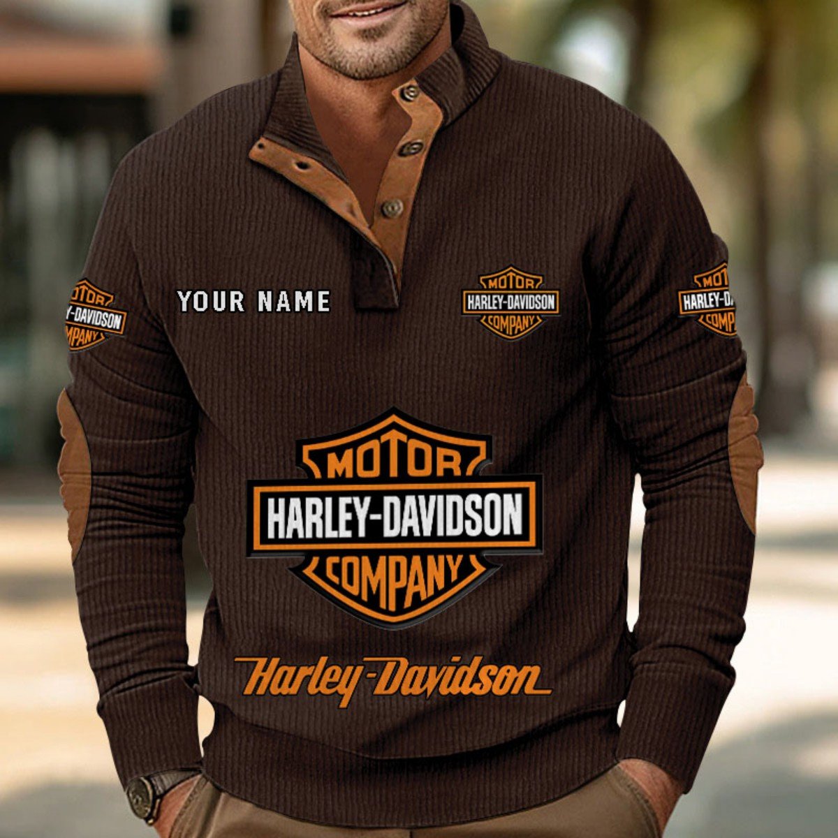 Harley-Davidson Strickpullover