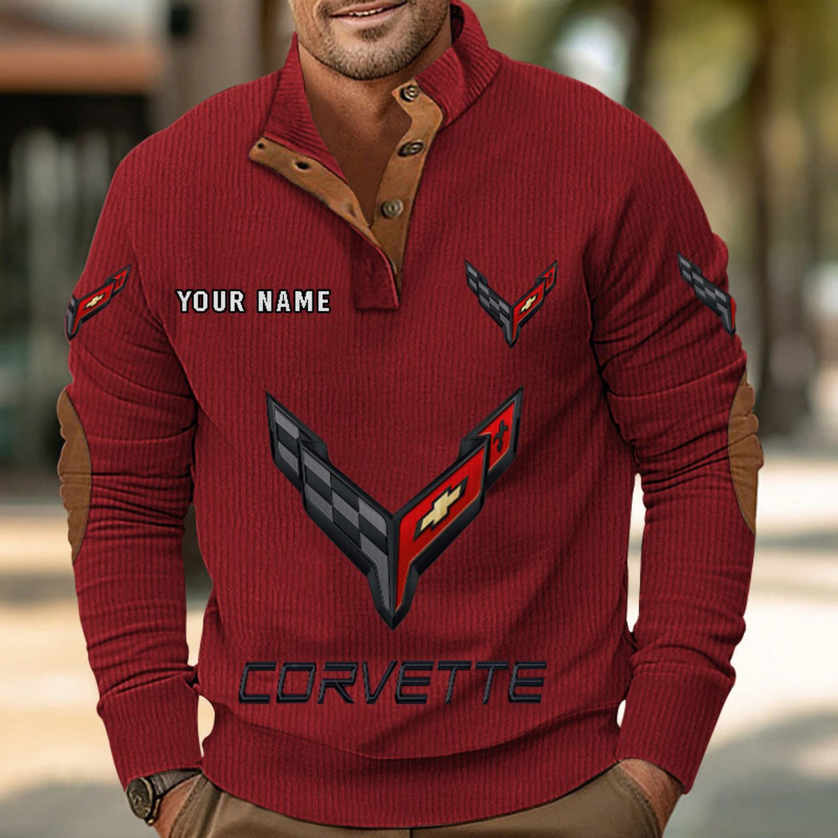 Chevrolet Corvette Strickpullover