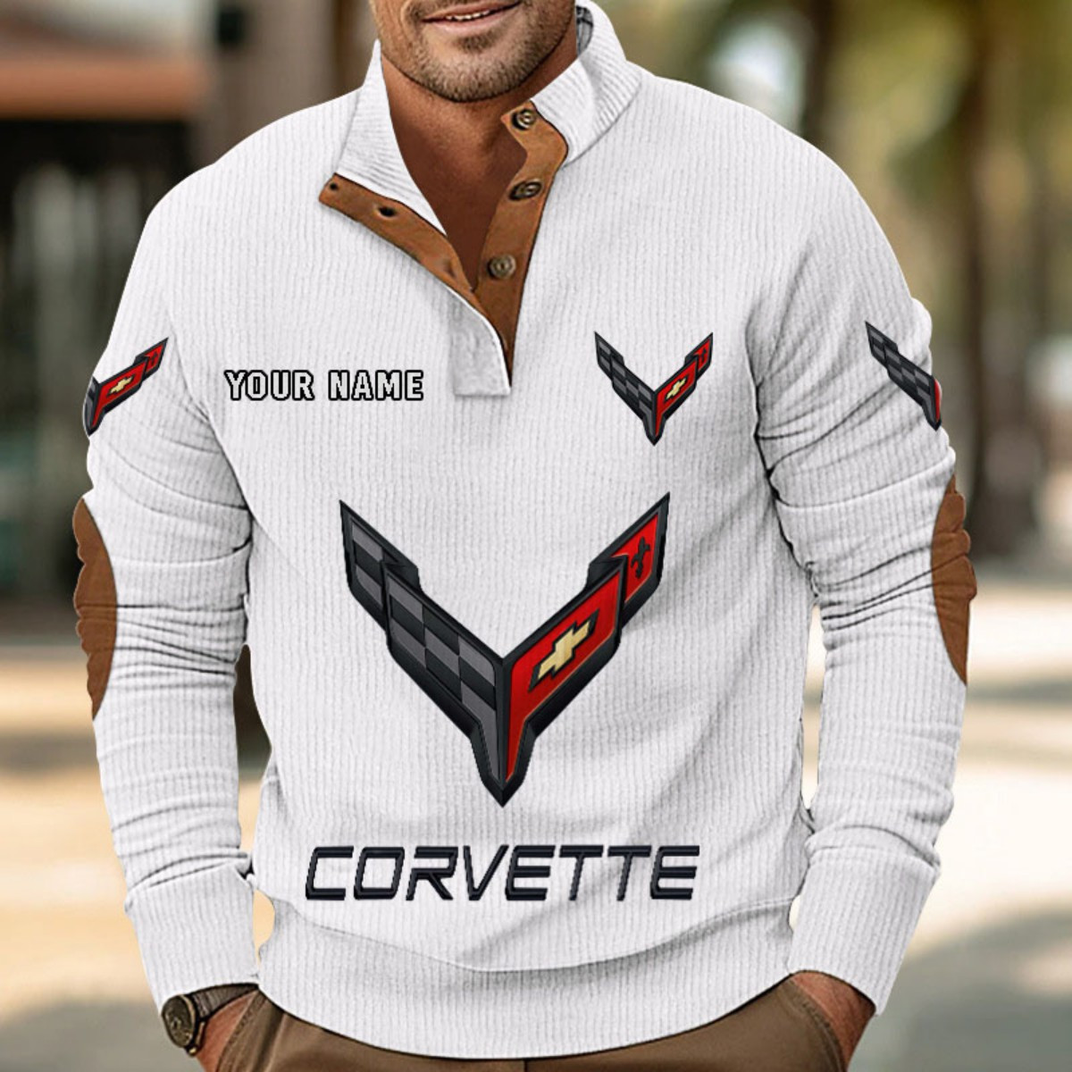 Chevrolet Corvette Strickpullover – Bild 7