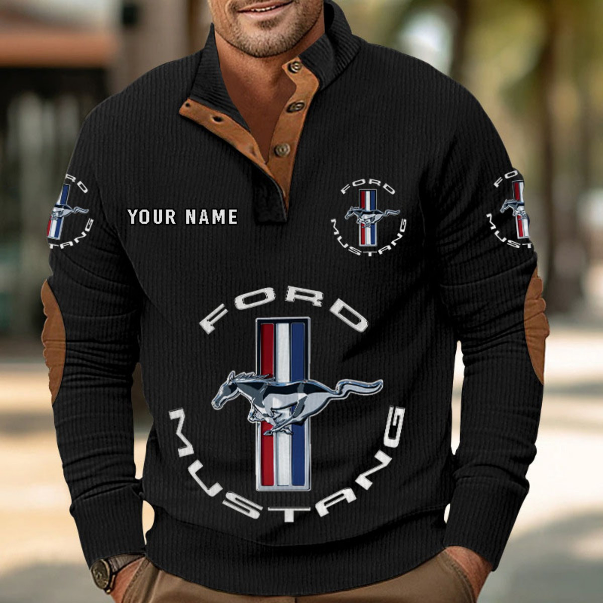 Ford Mustang Strickpullover – Bild 2
