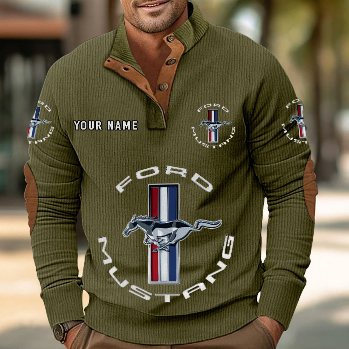 Ford Mustang Strickpullover – Bild 8