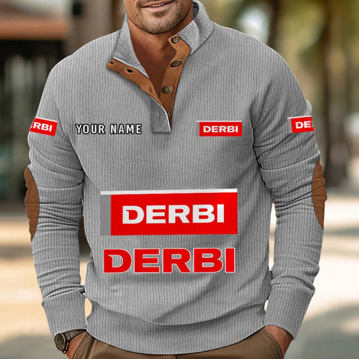 Derbi Motorcycles Strickpullover – Bild 6
