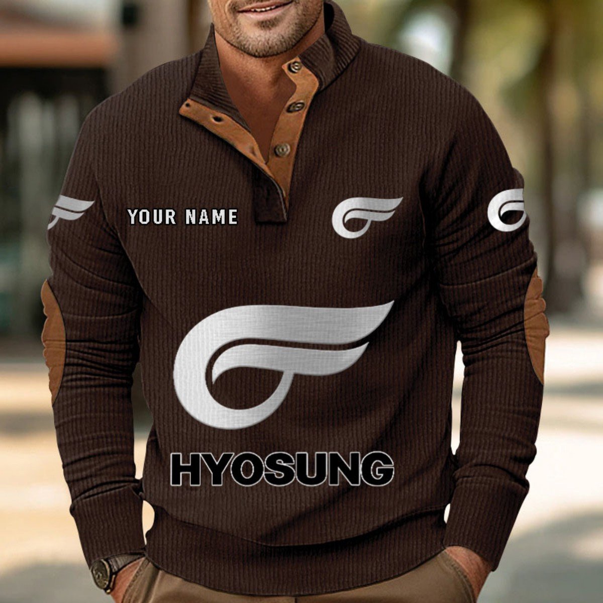 Hyosung Motorcyles Strickpullover – Bild 5