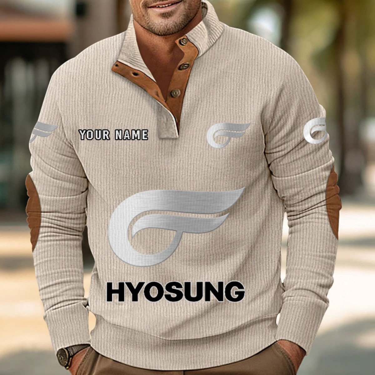 Hyosung Motorcyles Strickpullover – Bild 6