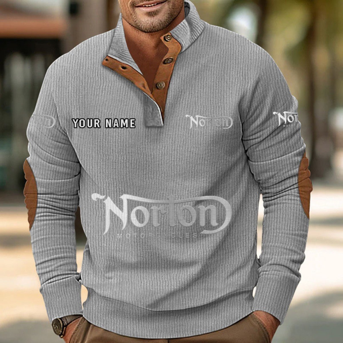 Norton Motorcycles Strickpullover