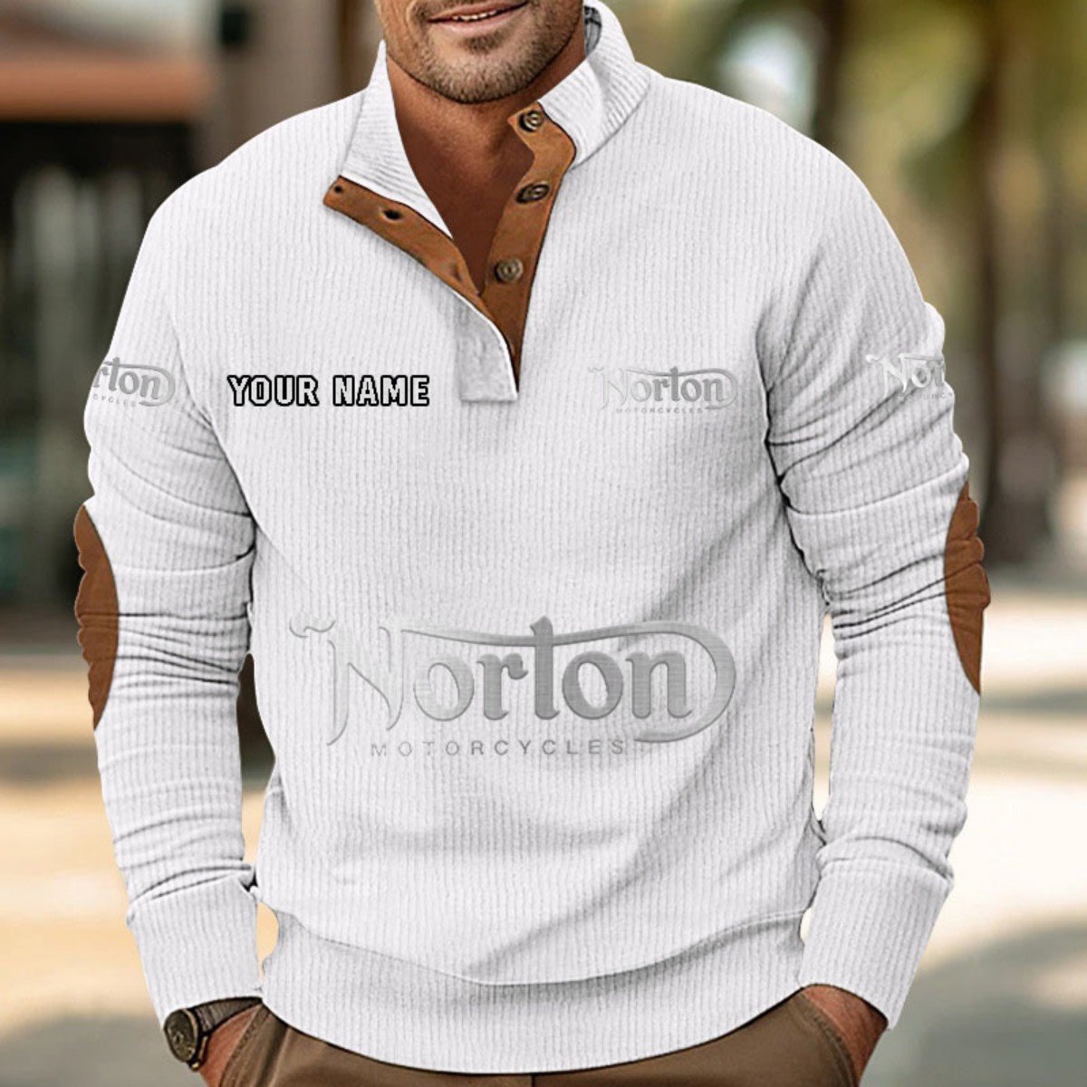 Norton Motorcycles Strickpullover – Bild 7