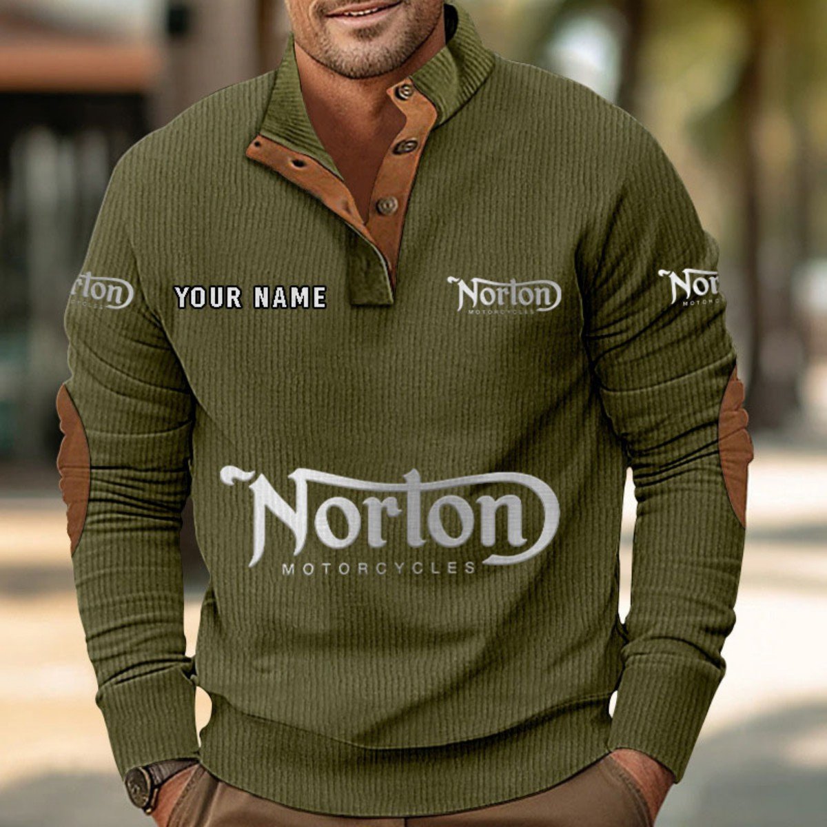 Norton Motorcycles Strickpullover – Bild 8