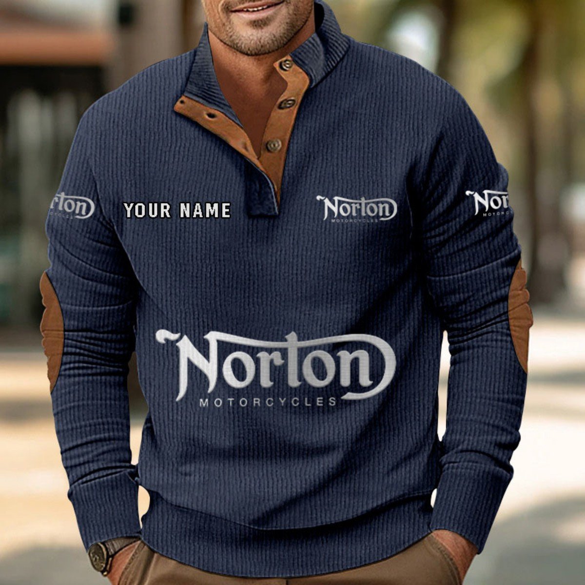 Norton Motorcycles Strickpullover – Bild 2