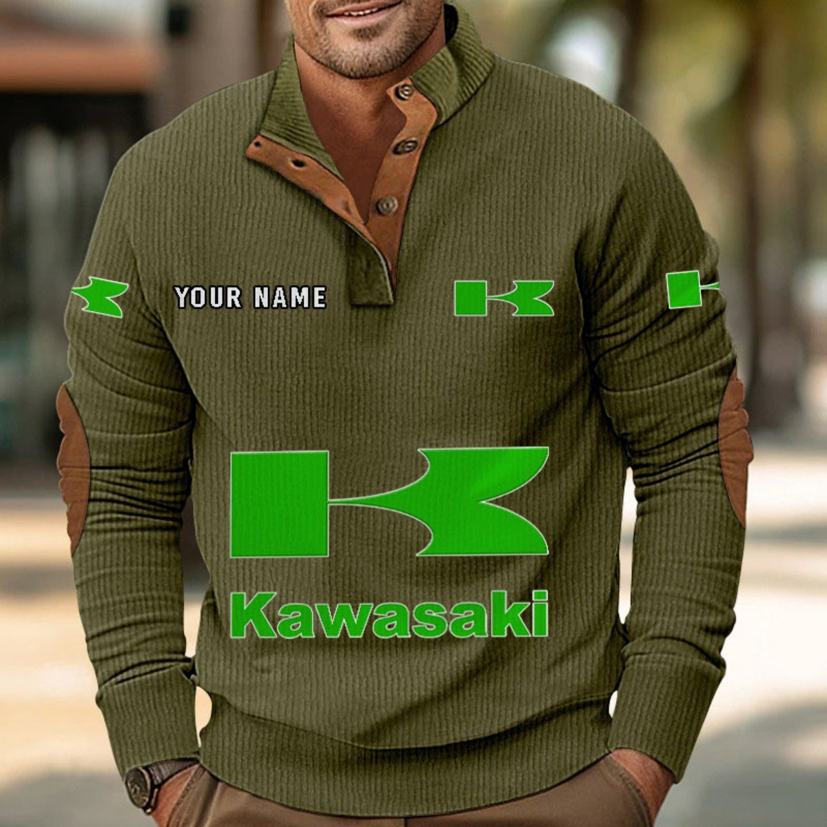 Kawasaki Strickpullover