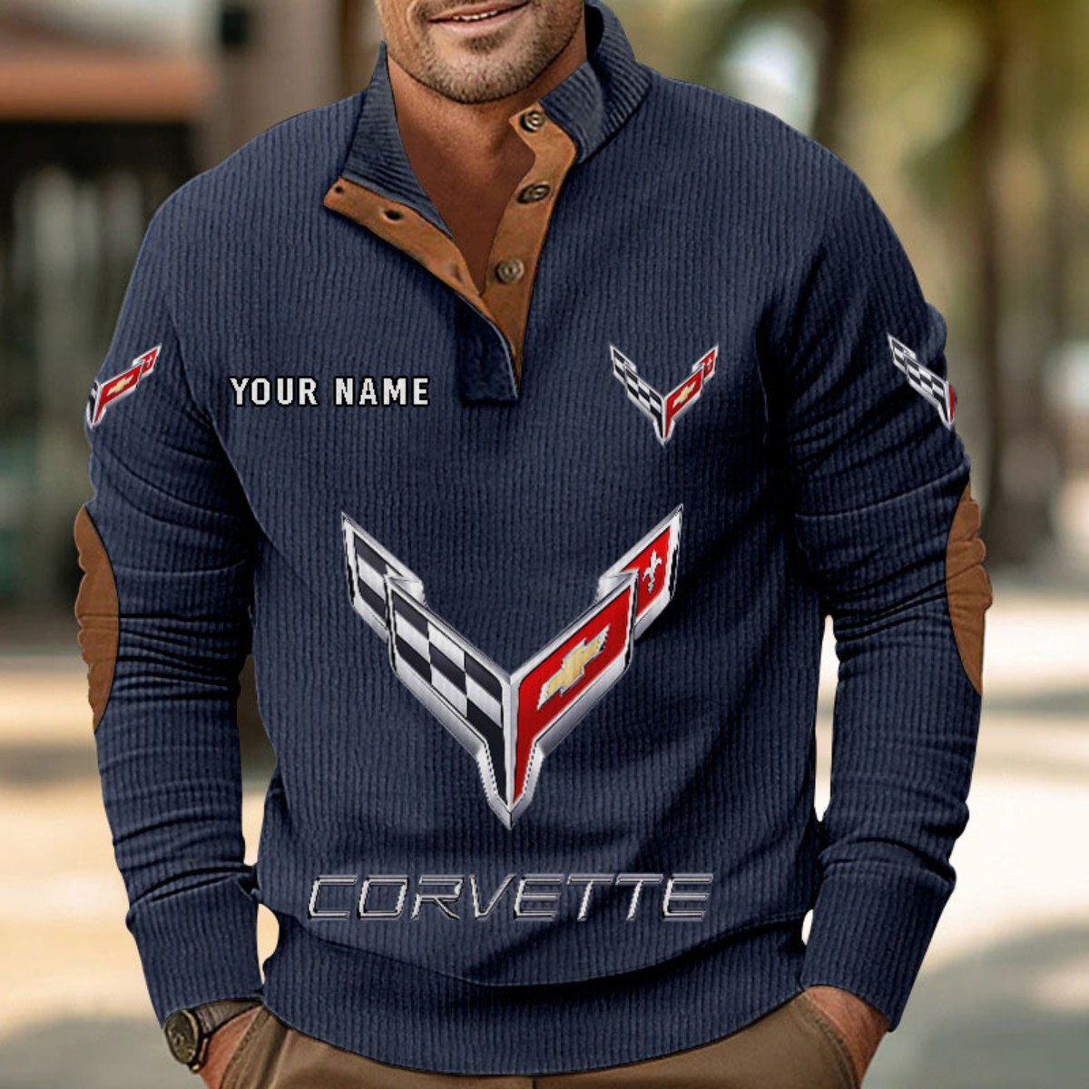 Corvette C8 Strickpullover – Bild 2