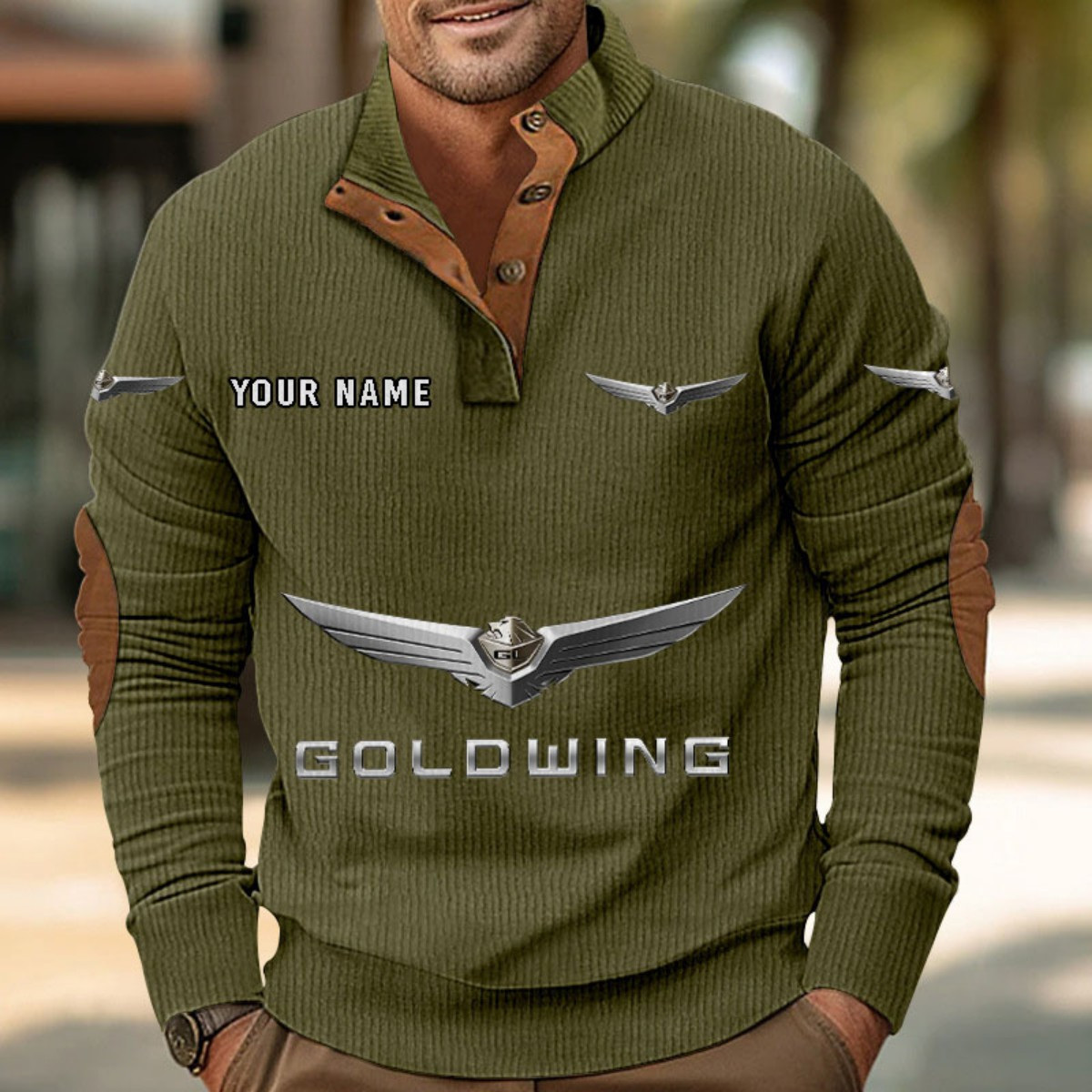 Honda Gold Wing Strickpullover – Bild 8