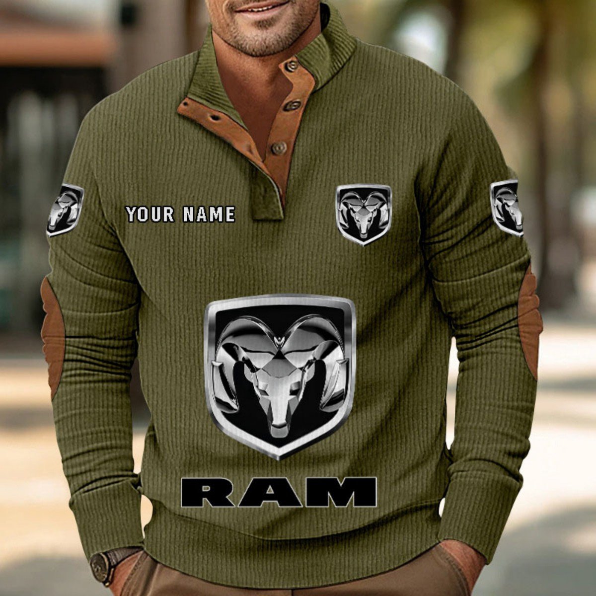 Ram Truck Strickpullover – Bild 8