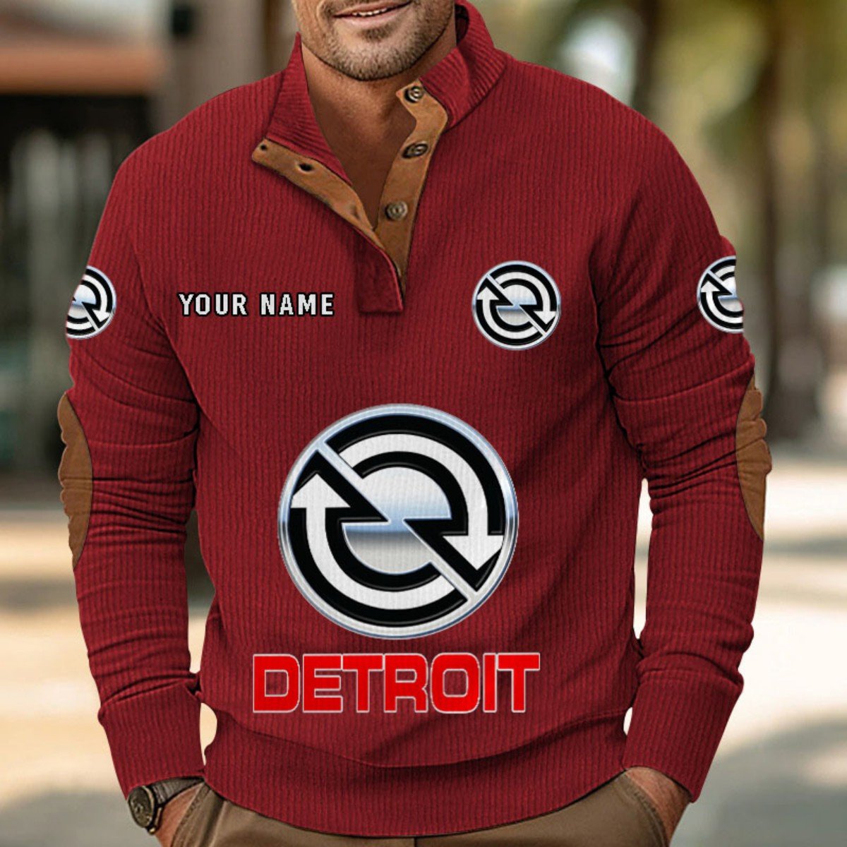 Detroit Diesel Strickpullover