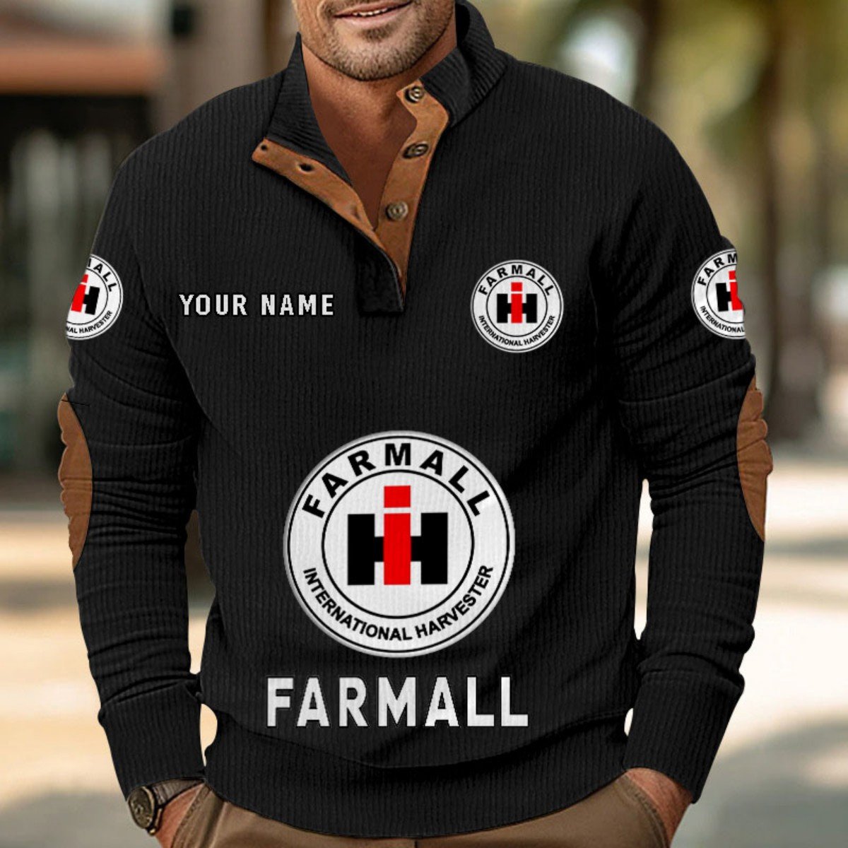 Farmall Strickpullover – Bild 3