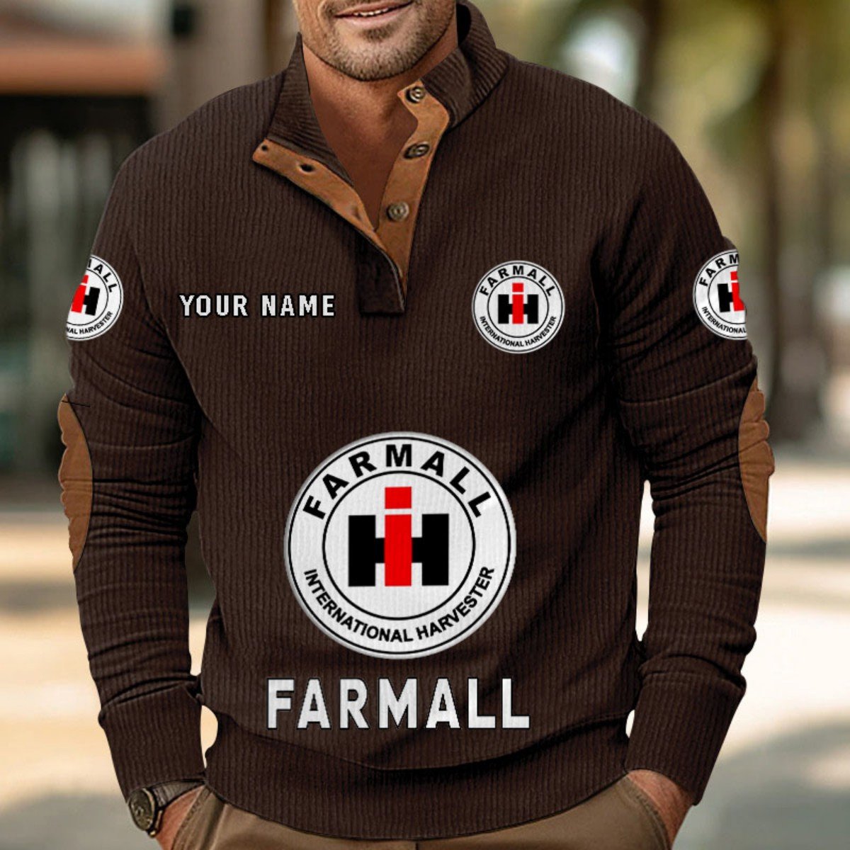 Farmall Strickpullover – Bild 4