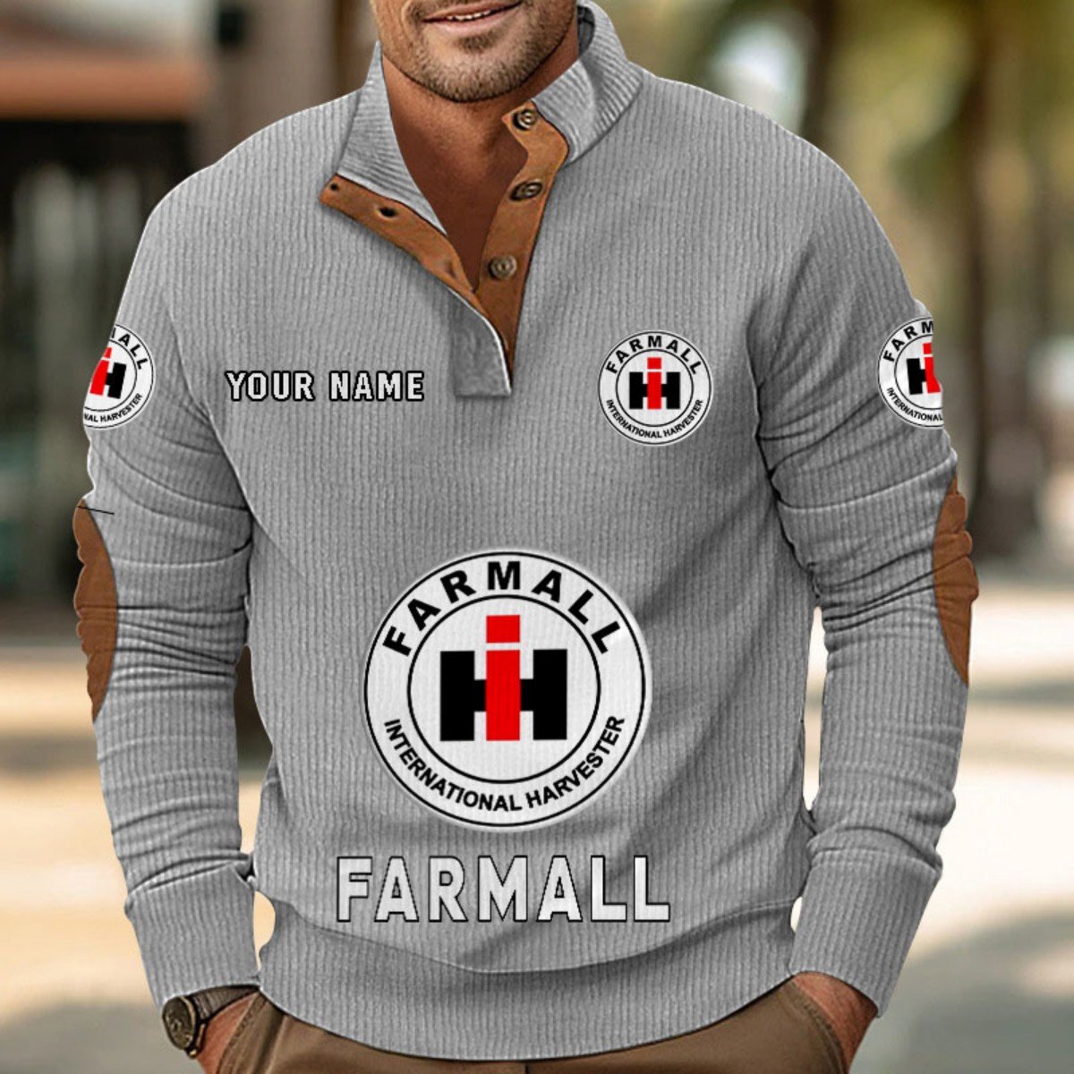 Farmall Strickpullover – Bild 6