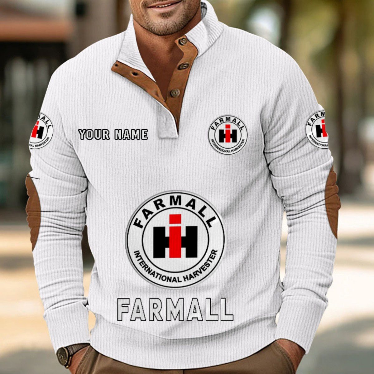 Farmall Strickpullover – Bild 7
