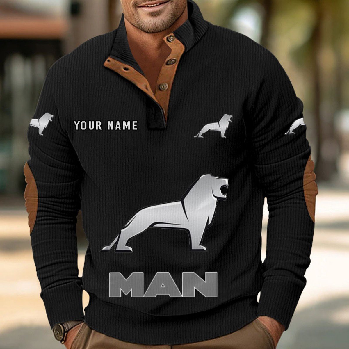 MAN Truck Strickpullover – Bild 3