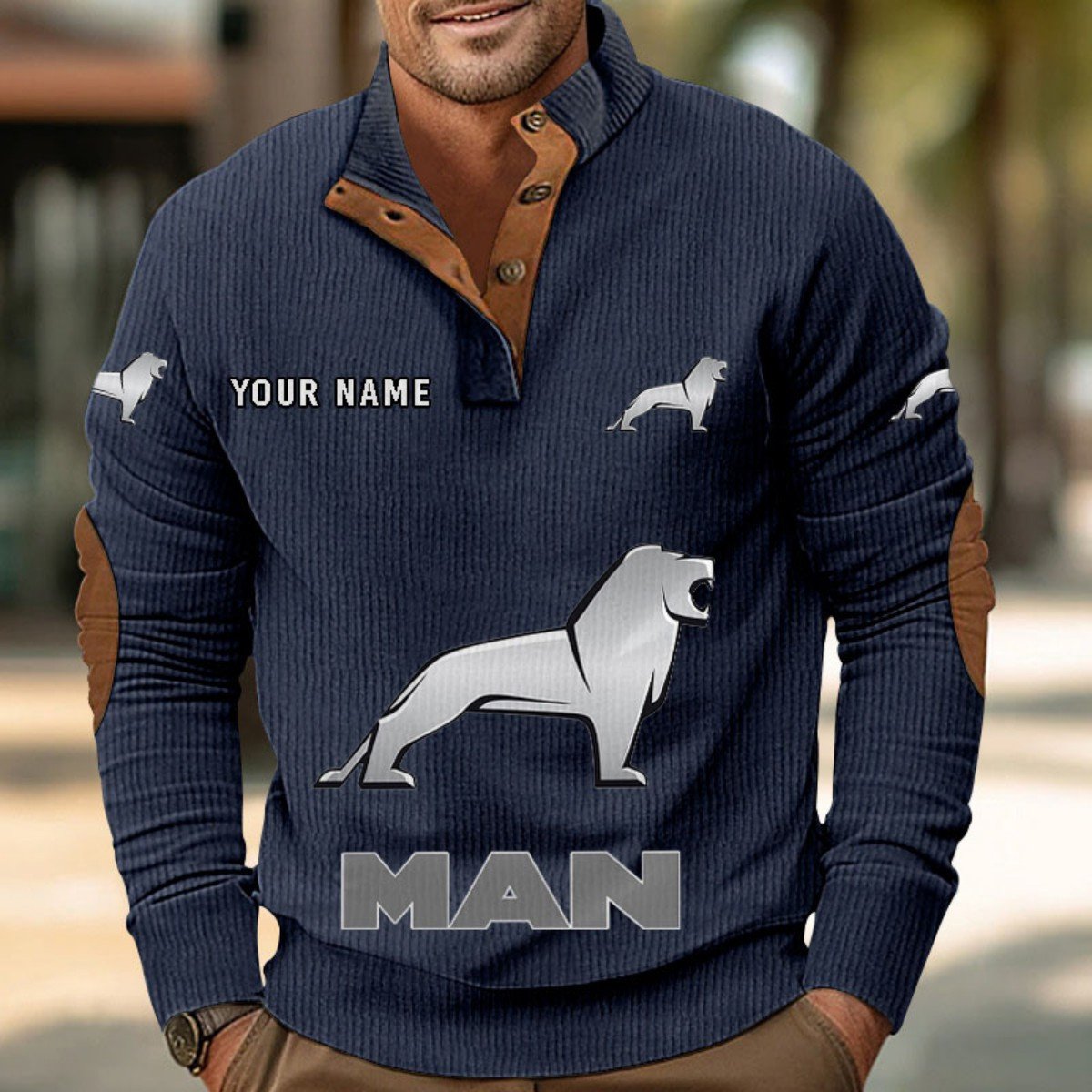 MAN Truck Strickpullover – Bild 2