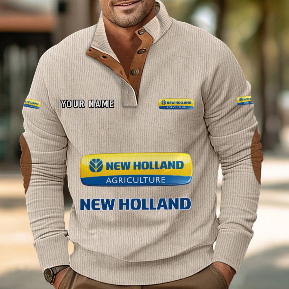 New Holland Strickpullover – Bild 5