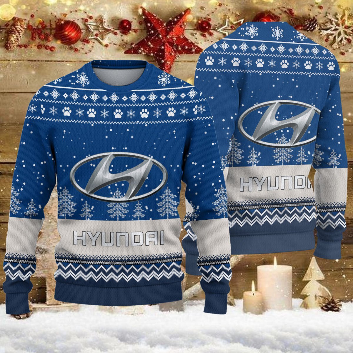 Weihnachtspullover Hyundai – Ugly Christmas Sweater