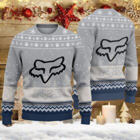 Weihnachtspullover Fox Racing – Ugly Christmas Sweater