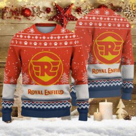 Weihnachtspullover Royal Enfield – Ugly Christmas Sweater