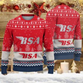 Weihnachtspullover BSA Motorcycles – Ugly Christmas Sweater