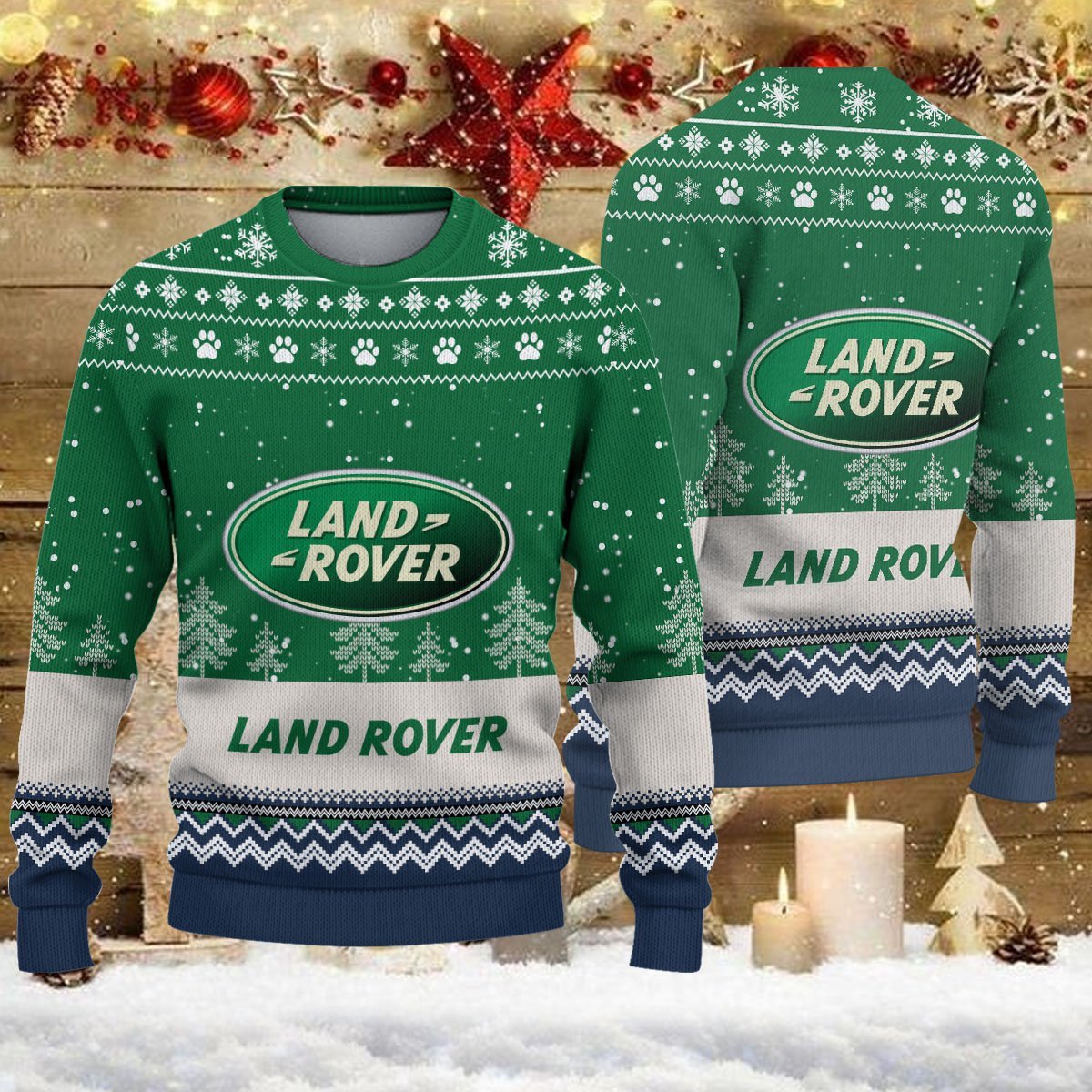 Weihnachtspullover Land Rover – Ugly Christmas Sweater
