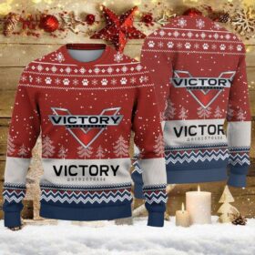 Weihnachtspullover Victory Motorcycles – Ugly Christmas Sweater