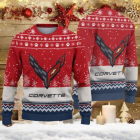 Weihnachtspullover Chevrolet Corvette – Ugly Christmas Sweater